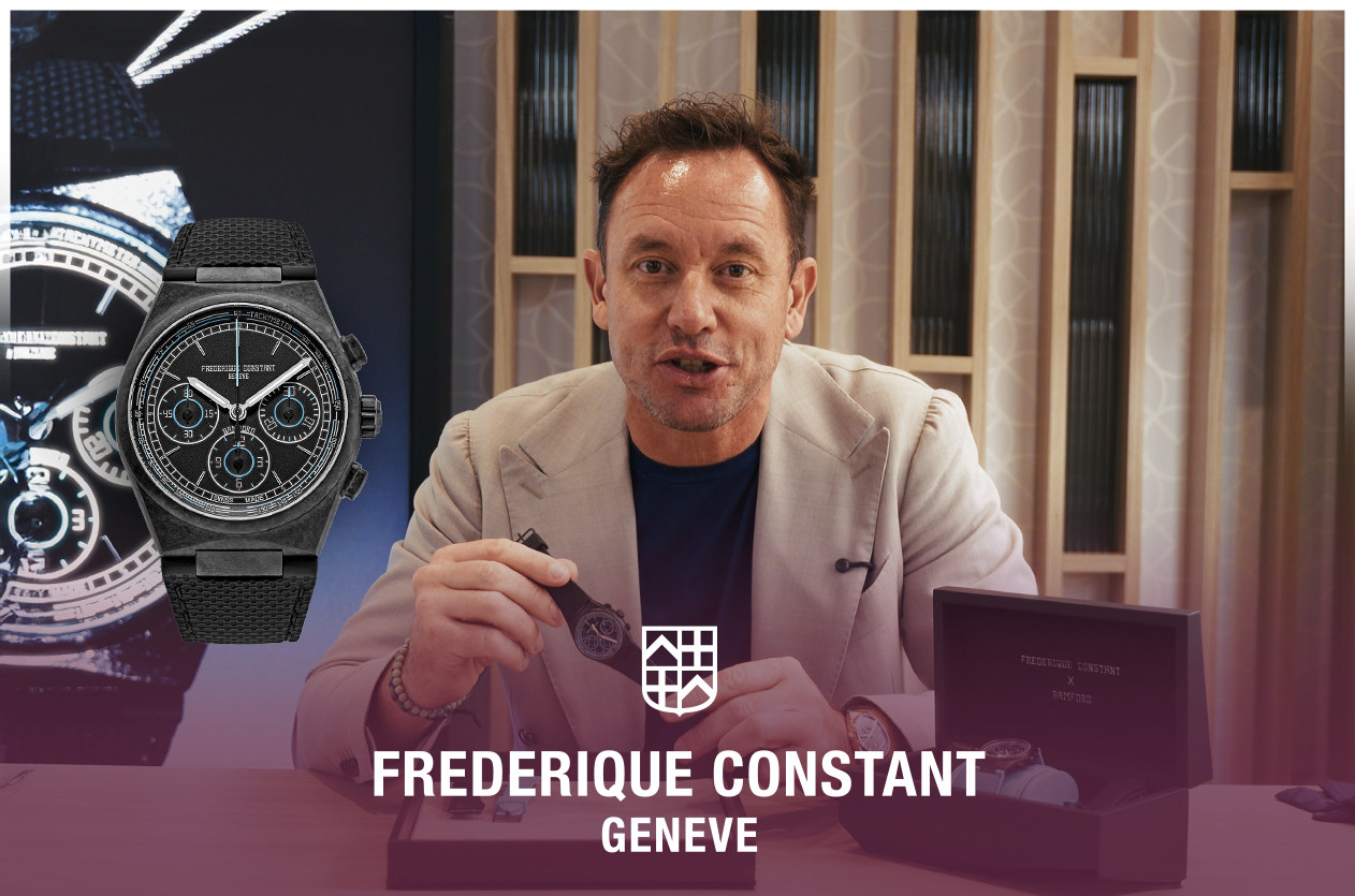 "Niels Eggerding”, CEO of Frederique Constant, unveils the collaborative edition with Bamford